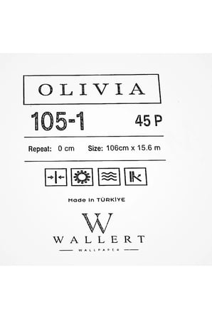 kumaş tüvit dokulu düz silinebilir duvar kağıdı 105-1 | wallert olivia, gri, kağıt taban taban + vinil kaplama - 16.5 m²