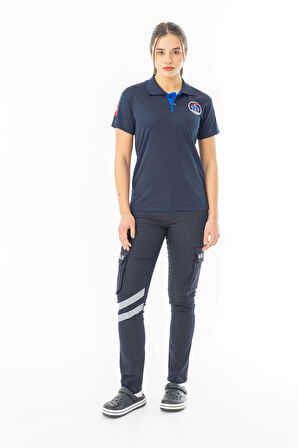 112 Acil Paramedik T-Shirt Unisex Lacivert (ATT002)