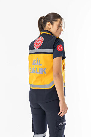 112 Acil Tıp Teknisyeni Yelek Reflektörlü Unisex (ATT004)