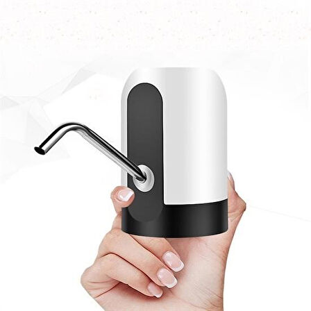 Meleners® Usb ile Şarj Edilebilir Elektrikli  Otomatik Damacana Su Pompası