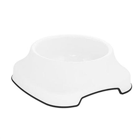 Meleners® Silikon Kaydırmaz Taban Plastik Kedi ve Köpek Mama ve Su Kabı 2 L