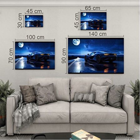 Mesleki Cam Tablo - Galerici - Yatay Motif 13-013