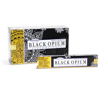 Deepika Black Opium Aromalı Çubuk Tütsü 