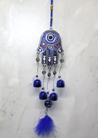 Metal Nazar Boncuğu Çan Model 18