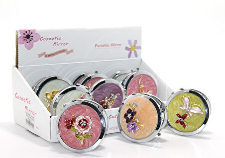 Kabartmalı Desenli El Aynası Model 2 