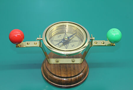 Masa Üstü Pirinç Filika Pusulası 