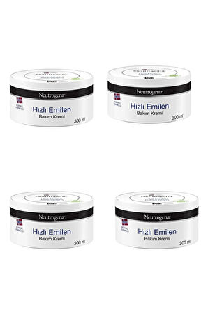 Norveç Formülü Hizli Emilen Bakim Kremi 300 ml X 4