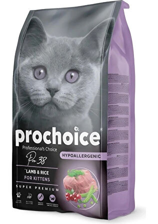 Pro Choice Pro 38 Kuzulu&Pirinçli Yavru (Kitten ) Kedi Maması 15 kg