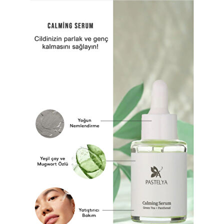 Calming Serum - Green Tea + Panthenol (Yeşil Çay Mugwortlu Yatıştırıcı Serum)
