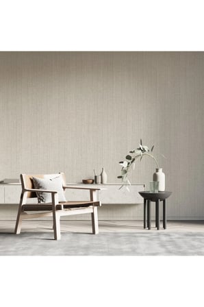 kumaş tüvit dokulu düz silinebilir duvar kağıdı 105-5 | wallert olivia, kırık beyaz, kağıt taban taban + vinil kaplama - 16.5 m²