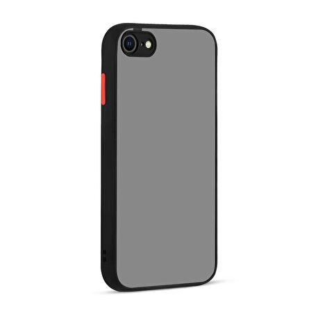 Gpack Apple iPhone Se 2020 Kılıf Hux Kamera Korumalı Silikon