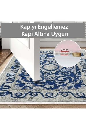 Banyo Paspası, Yumuşak Banyo Halısı, Kaymaz Dot Tabanlı, Yıkanabilir - 60x100