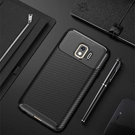 Smcase Samsung Galaxy J2 Core Negro Silikon Kılıf