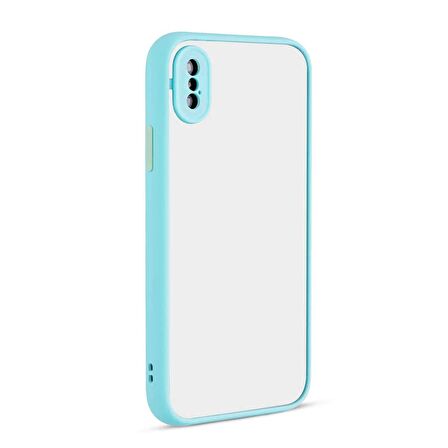 Gpack Apple iPhone X Kılıf Hux Kamera Korumalı Silikon