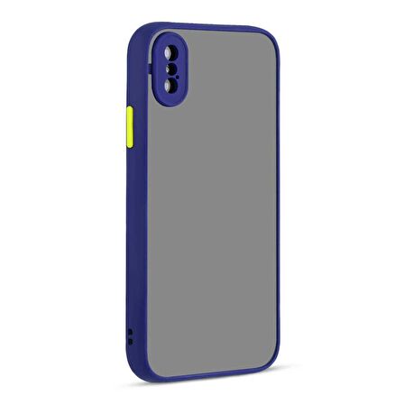 Gpack Apple iPhone Xs Max Kılıf Hux Kamera Korumalı Silikon