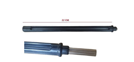 GEÇMELİ ÇAY KAZANI GÖSTERGE BORUSU 22CM (SİYAH)
