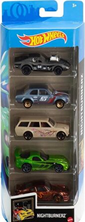 Hot Wheels Beşli Araba Seti 2020 Nıghtburnerz GTN47