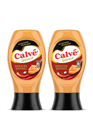 Calve Gurme Mayonez Serisi Sriracha Mayonez 240g X2 Adet
