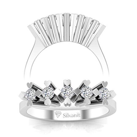 0,25 Karat Beştaş Pırlanta Yüzük