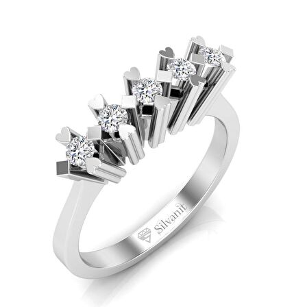 0,25 Karat Beştaş Pırlanta Yüzük