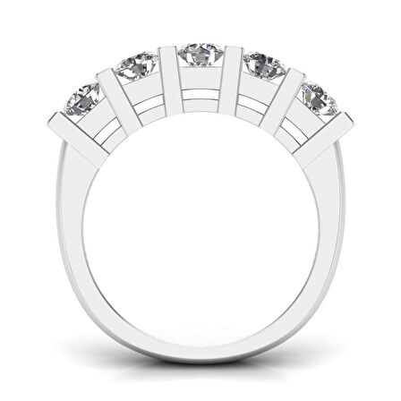 0,70 Karat Pırlanta Beştaş Yüzük