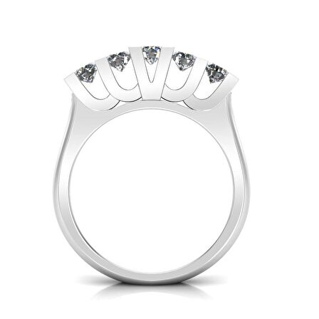 0,60 Karat Pırlanta Beştaş Yüzük