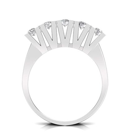 0,60 Karat Pırlanta Beştaş Yüzük