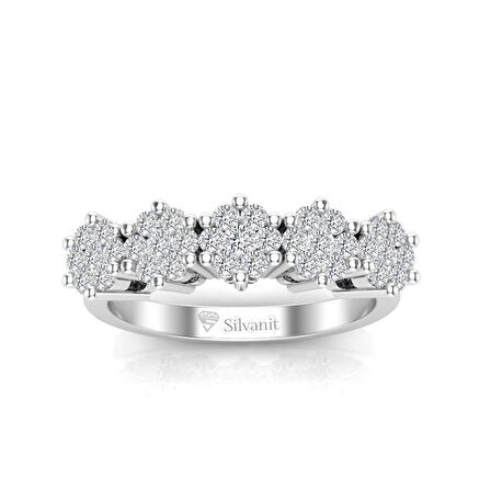 0,60 Karat Pırlanta Beştaş Yüzük