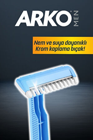 Arko Men Banyo Tıraş Bıçağı 5' li x 3 Adet