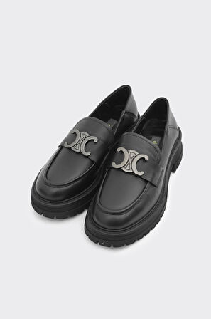 Yüksek Taban Hakiki Deri Casual Kadın Ayakkabı 