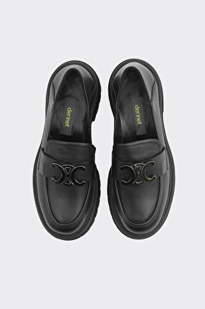 Yüksek Taban Hakiki Deri Casual Kadın Ayakkabı 