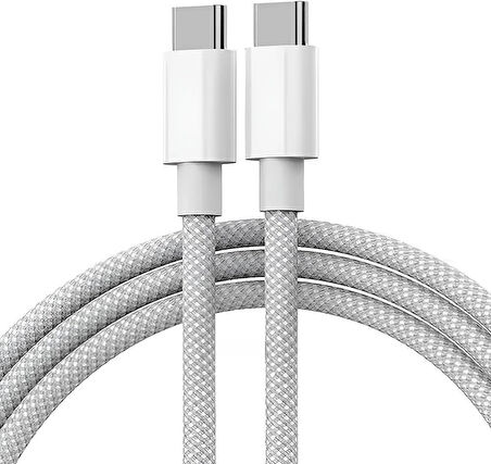 İPHONE 15 15 PRO 15 PRO MAX İPHONE 16 16 PRO 16 PRO MAX 25W TYPEC TO TYPEC HASIR ŞARJ KABLOSU VE ŞARJ ADAPTÖRÜ