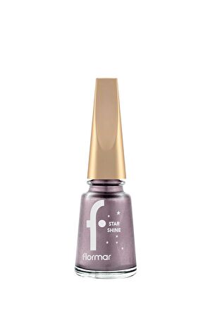 Flormar Metalik Parlak Oje - Star Shine Nail Enamel - 003 Lılac Sparkle-8690604564132