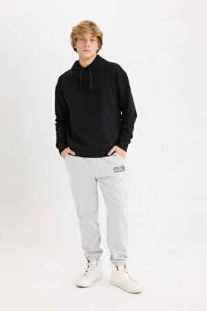 DeFacto Marvel Logo Only Regular Fit Eşofman Altı Beli Bağcıklı Cepli C6514AX24AUGR184