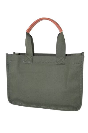 Kanvas El ve Omuz Çantası. Yeşil El Çantası. Kadın El Çantası. Yeşil Omuz Çantası. Askılı Çanta.