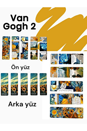 Van Gogh-2 5'li Set Kitap Ayracı