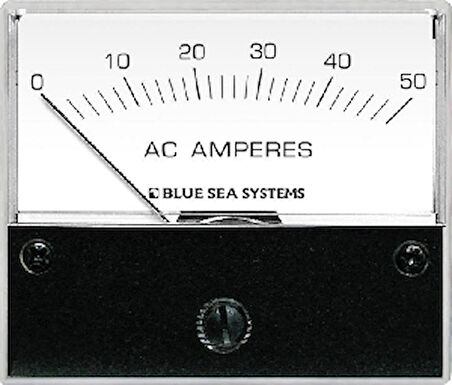 AC Ampermetre 0-50 A 60x71 mm