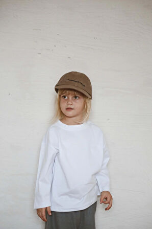 Beyaz Basic Uzun Kollu T-shirt