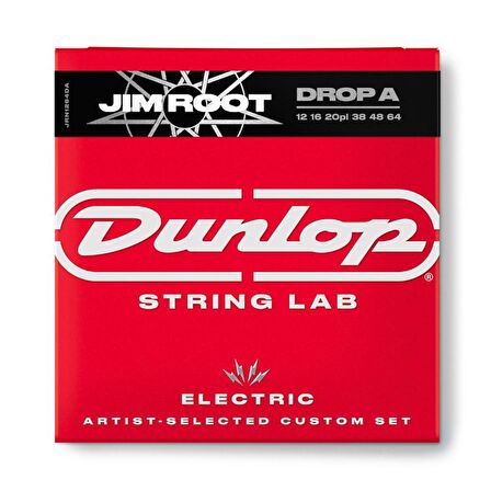 Jim Dunlop JRN1264DA Jim Root El Nkl 12/64 Takım Elektro Gitar Teli (Drop A)