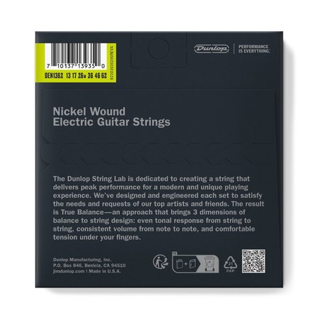 Jim Dunlop Nickel Wound Bariton Elektro Gitar Teli (13-62)