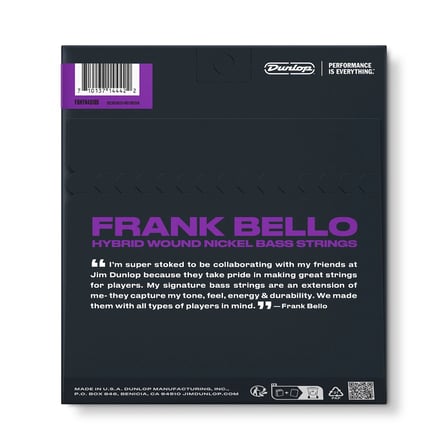 Jim Dunlop Frank Bello Hybrid Bas Teli (45/105)