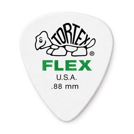 Jim Dunlop 428P088 Tortex Flex Std Nat 12'li Paket Pena (0.88 mm)