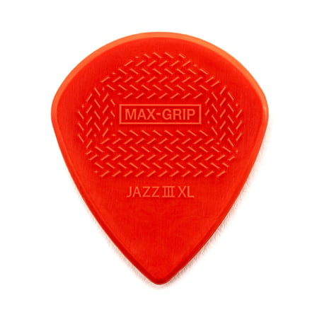 Jim Dunlop 581PXLN Nyl Max Grip Jazz III XL 6'lı Paket Pena