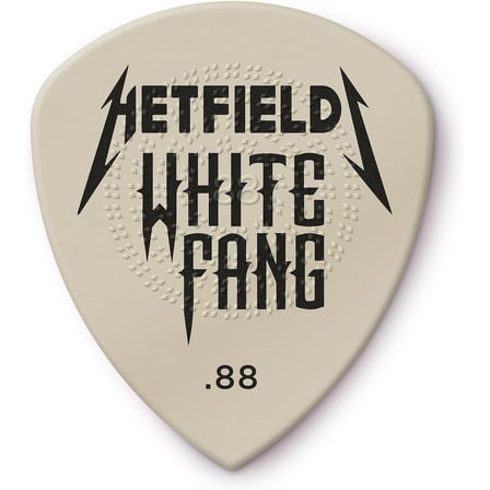Jim Dunlop PH122P088 White Fang 6'lı Paket Pena (0.88 mm)