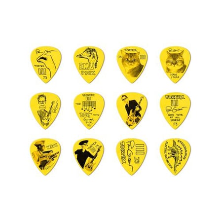Jim Dunlop PG462P073 Paul Gilbert Signature 12'li Paket Pena (0.73 mm)