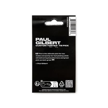 Jim Dunlop PG462P073 Paul Gilbert Signature 12'li Paket Pena (0.73 mm)