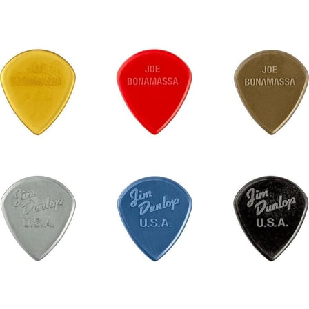Jim Dunlop PVP121 Joe Bonamassa Jazz III Variety 6'lı Paket Pena