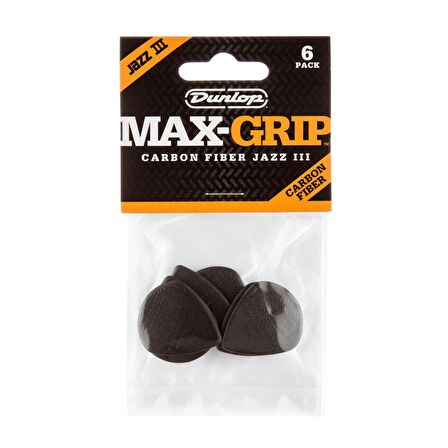 Jim Dunlop 471P3C Nyl Max Grip Jazz-6lı Paket Pena