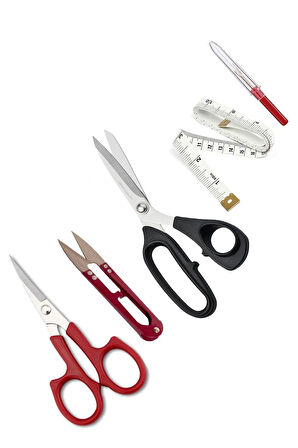 Plastik Saplı 8 No 20.32 Cm Kumaş Kesim Makası Set JPT-8