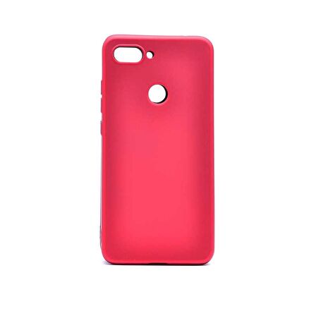 Smcase Xiaomi Mi 8 Lite Kılıf Lüks Silikon 